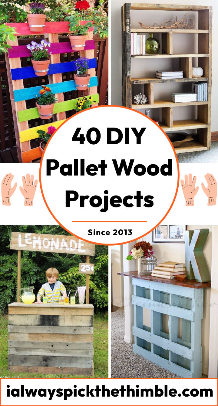 40 DIY Pallet Projects: Find Amazing Wooden Pallet Ideas