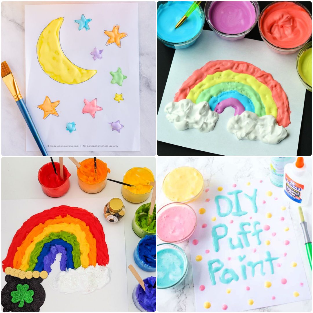 How to make homemade puffy paint