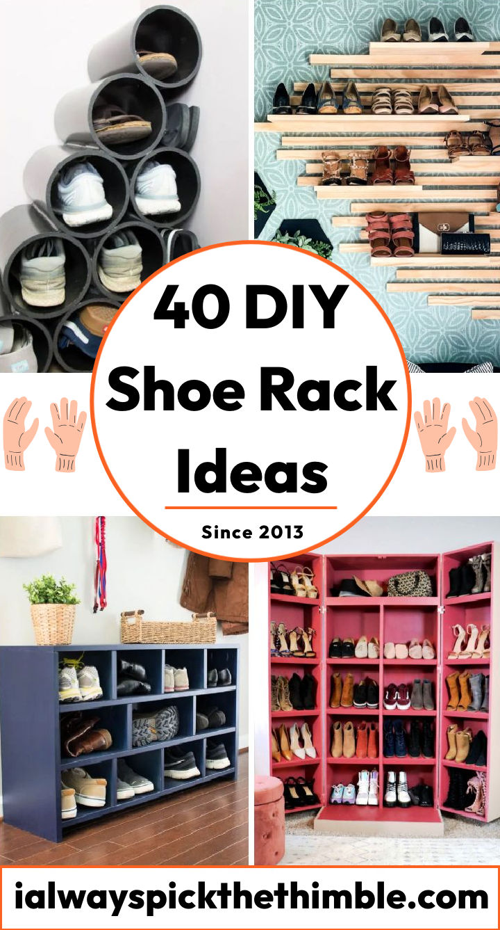 40 Diy Shoe Rack Ideas To Build Your Shoe Storage Space 5955