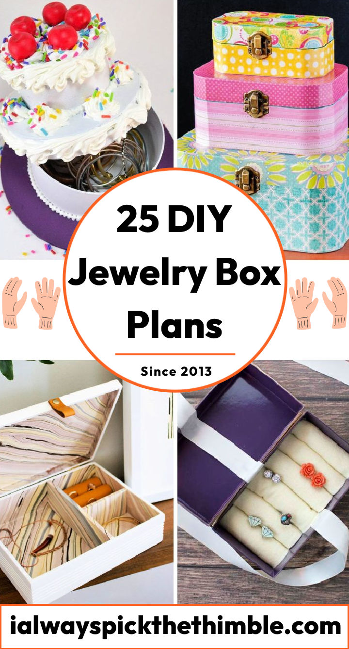 Free Diy Jewelry Box Plans Easy Wood Jewelry Box Plan