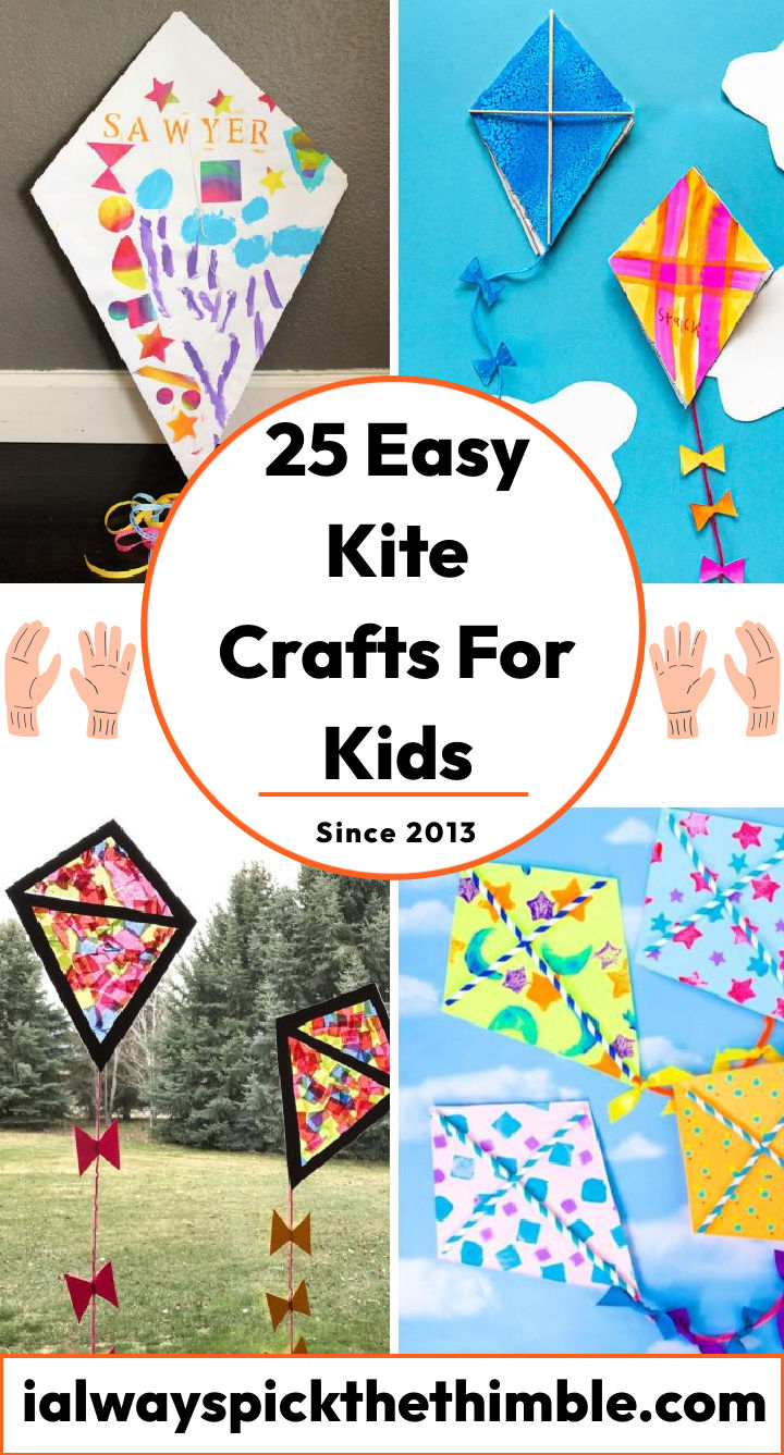 25 Easy Kite Crafts for Kids: DIY Kite Ideas to Make