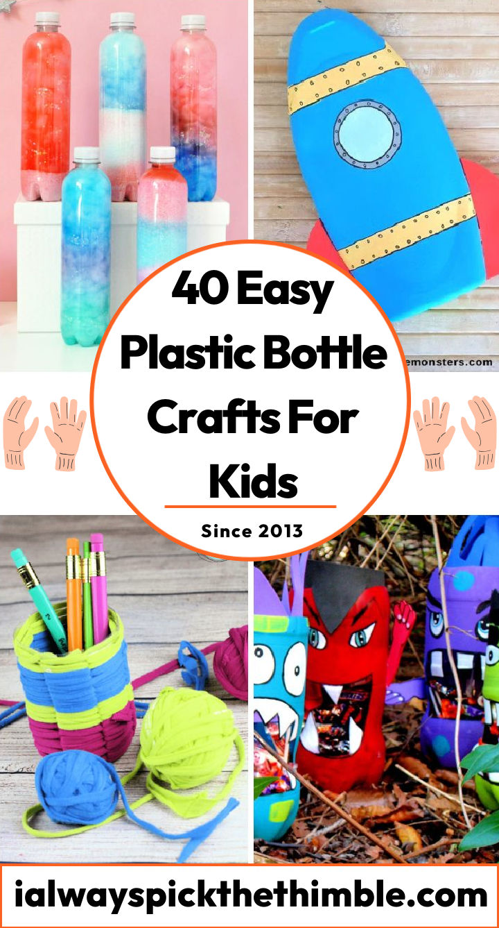 40 DIY Plastic Bottle Crafts: Fun Water Bottle Craft Ideas